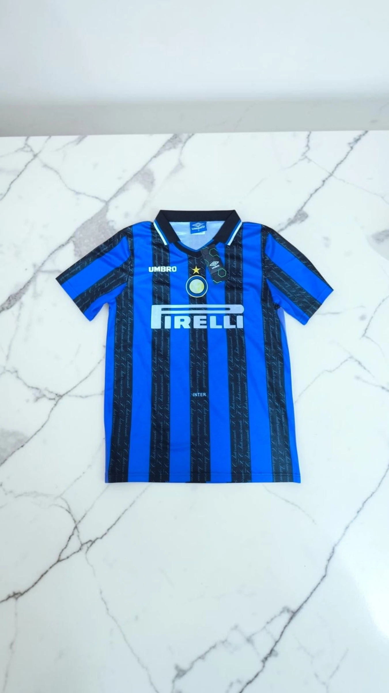 Camiseta Inter de Milán Retro Ronaldo #10 — Talla M